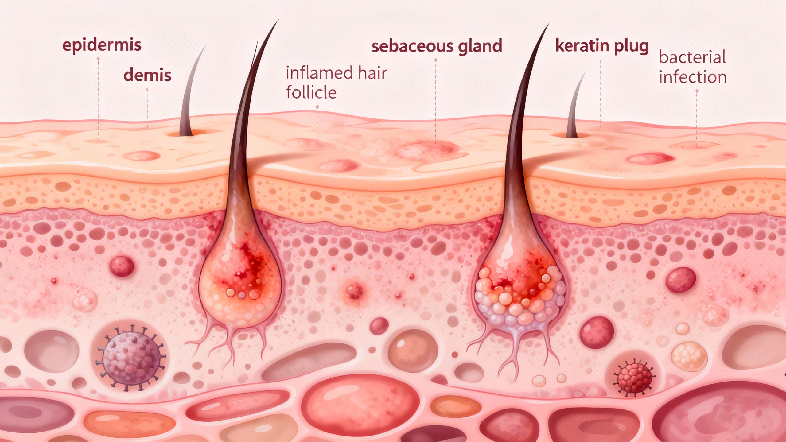 Featured image for What does hormonal acne look like?